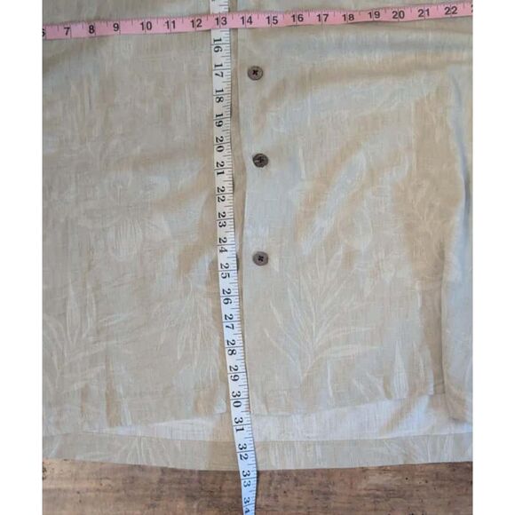 Island Shores Washable Silk Resort Shirt, Size XXL - Picture 5 of 6